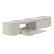 Dulce curved TV-Meubel zwevend beige 180 cm