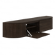 Aura curved TV-Meubel zwevend walnut 180 cm