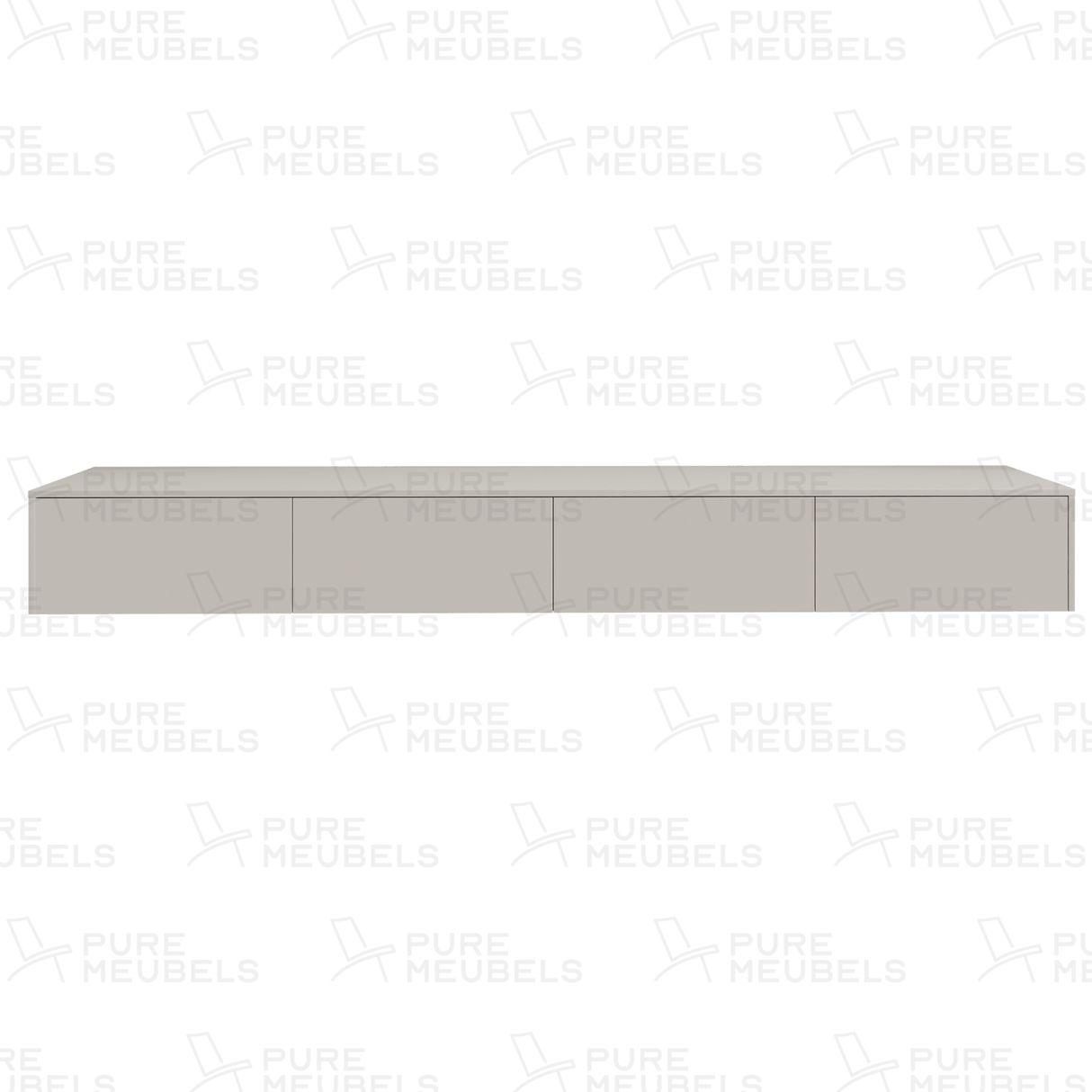 Madera TV-Meubel zwevend beige 280 cm