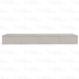 Madera TV-Meubel zwevend beige 280 cm