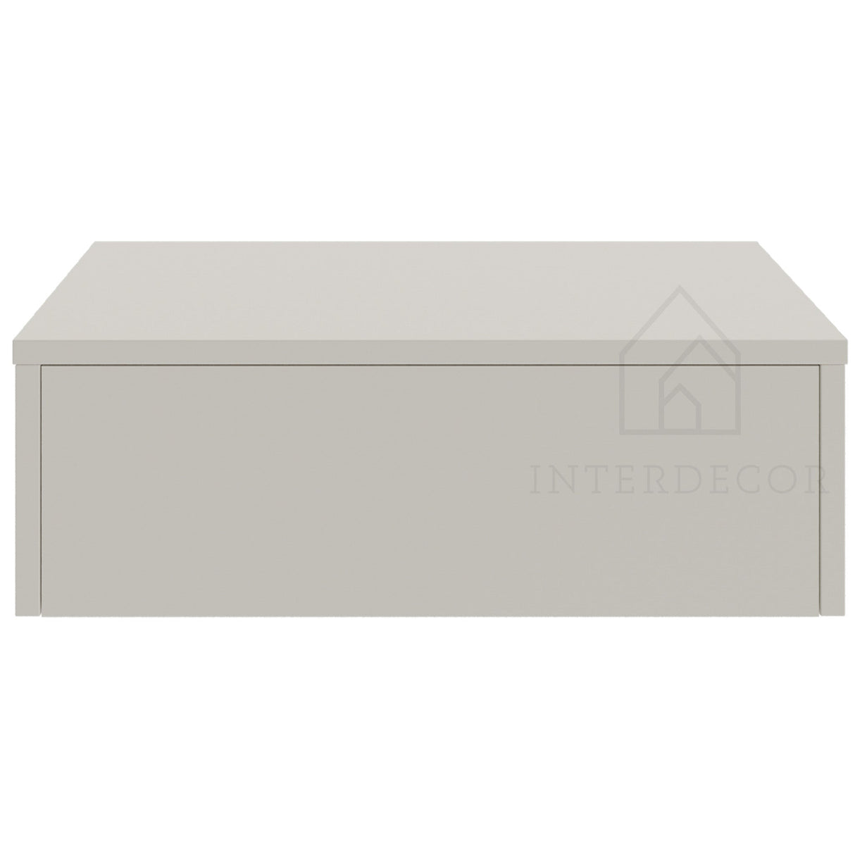 Gangkast zwevend beige 60x20x15 cm